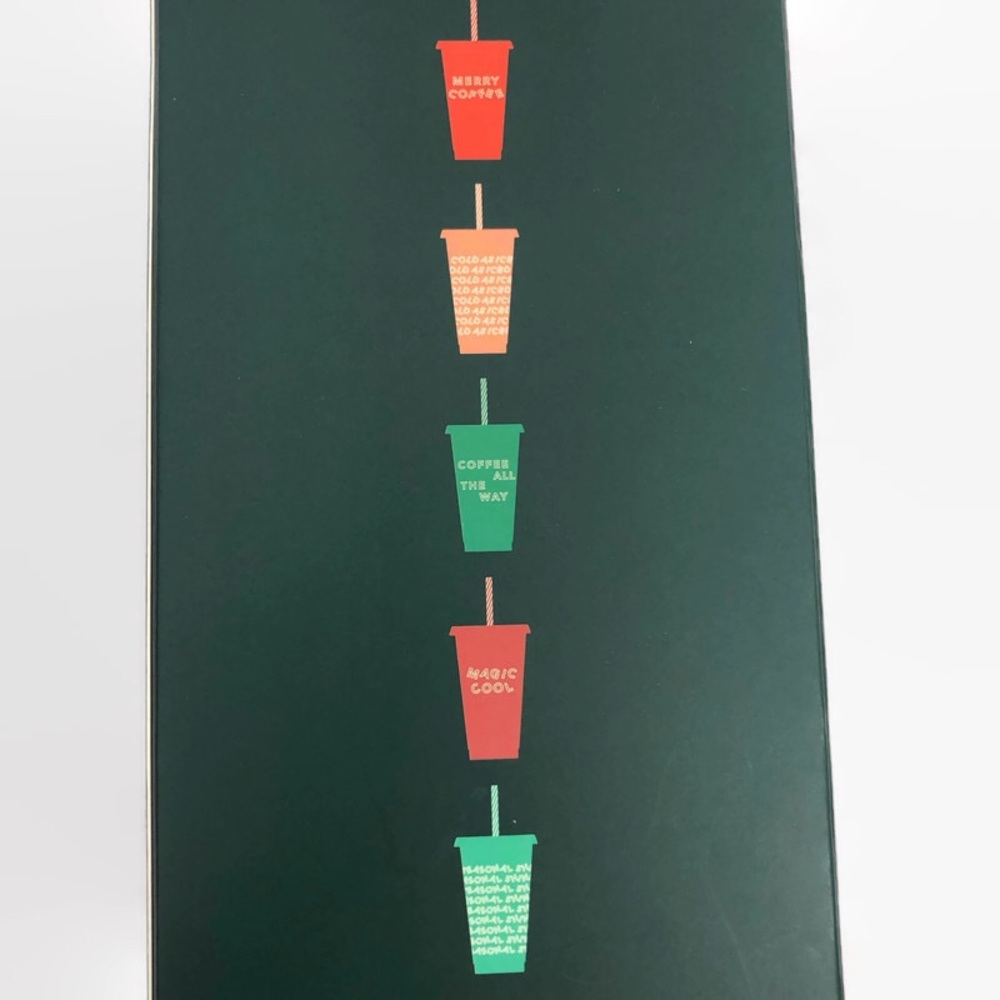 SOLD Starbucks Limited Holiday 2019 Reusable Cold Cups - Picture 4 of 4